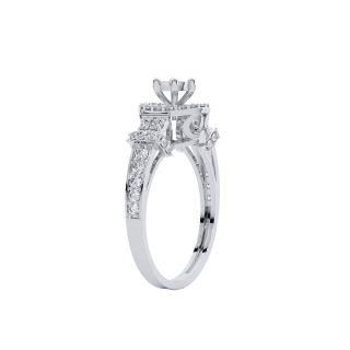 Grace Round Diamond Engagement Ring